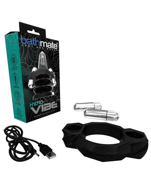 Bathmate Hydro Vibe Pump Vibrator - Black - Buy At Luxury Toy X - Free 3-Day Shipping