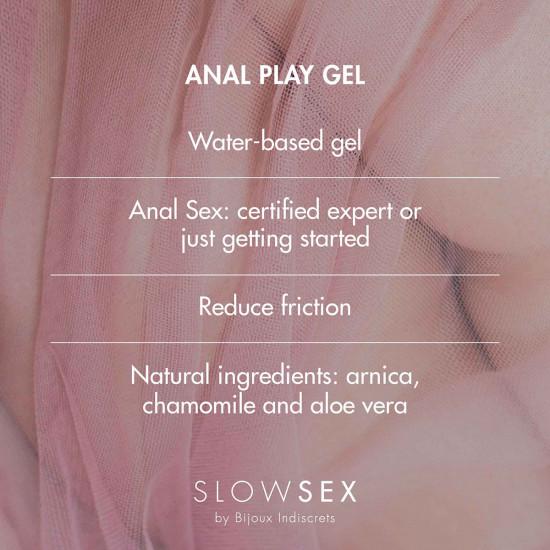 Bijoux Indiscrets Slow Sex Anal Play Gel 1oz - Buy At Luxury Toy X - Free 3-Day Shipping