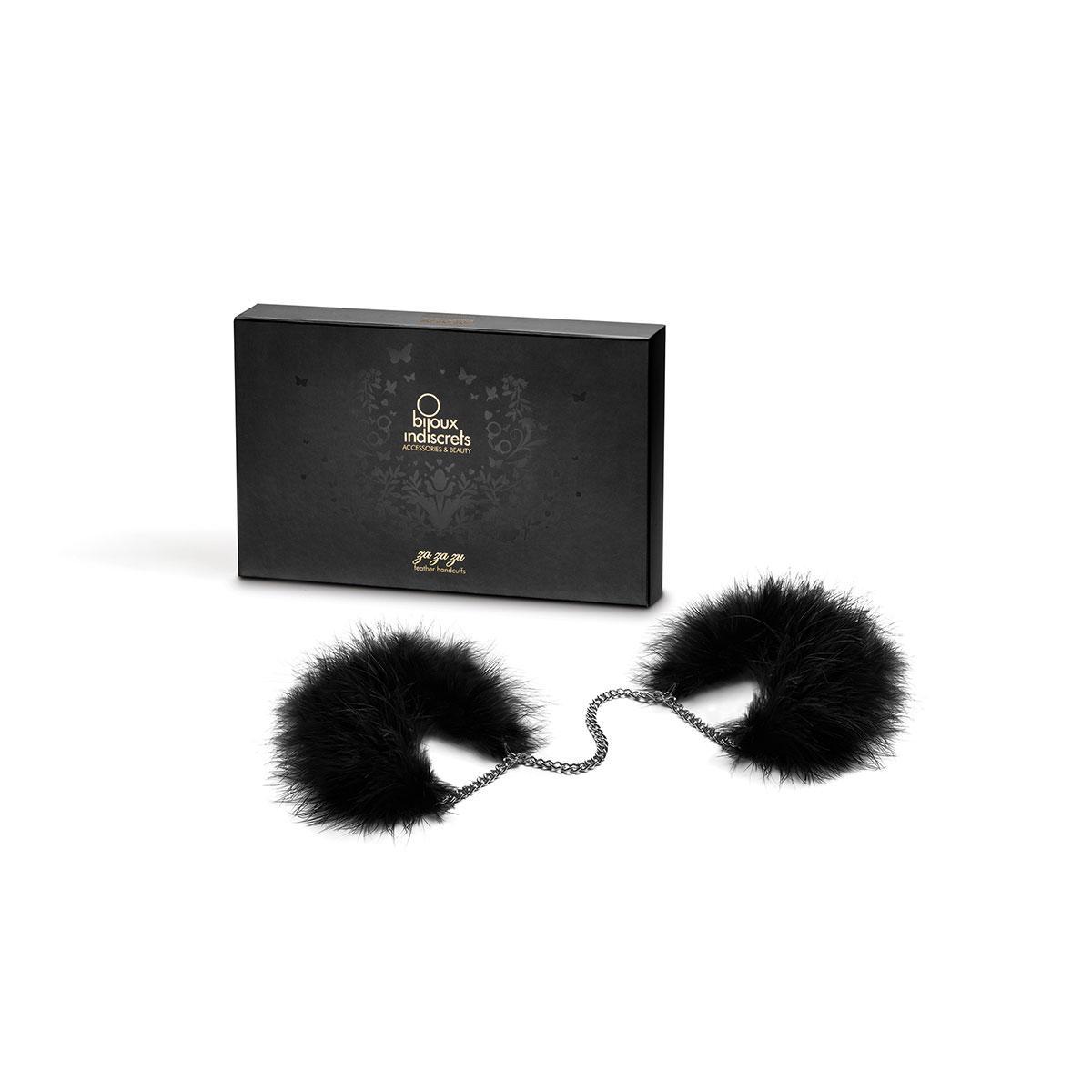 Bijoux Indiscrets Za za zu Feather Cuffs - Buy At Luxury Toy X - Free 3-Day Shipping