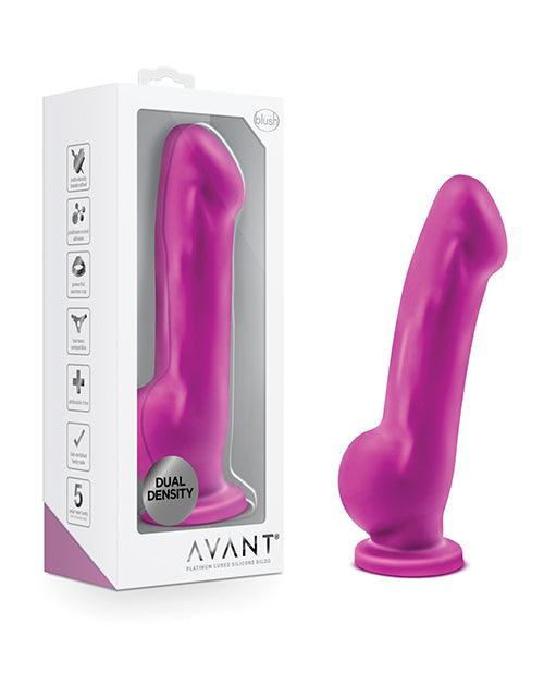 Blush Avant D7 Silicone Dildo - Ergo Violet - Buy At Luxury Toy X - Free 3-Day Shipping