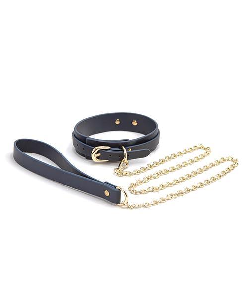 Bondage Couture Vinyl Collar And Leash - Buy At Luxury Toy X - Free 3-Day Shipping