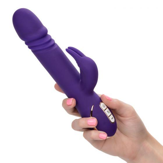 CalExotics Jack Rabbit Signature Silicone Thrusting Rabbit - Buy At Luxury Toy X - Free 3-Day Shipping