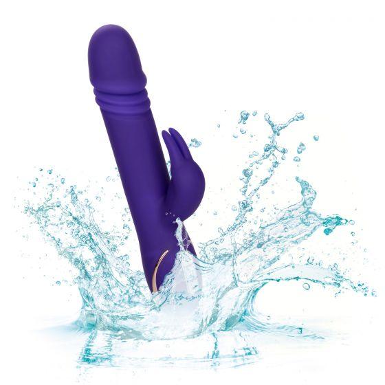 CalExotics Jack Rabbit Signature Silicone Thrusting Rabbit - Buy At Luxury Toy X - Free 3-Day Shipping