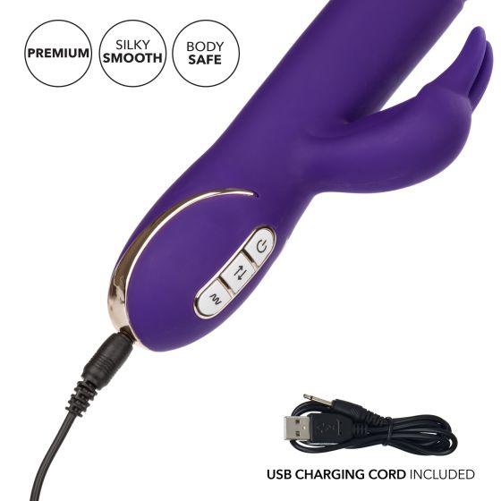 CalExotics Jack Rabbit Signature Silicone Thrusting Rabbit - Buy At Luxury Toy X - Free 3-Day Shipping