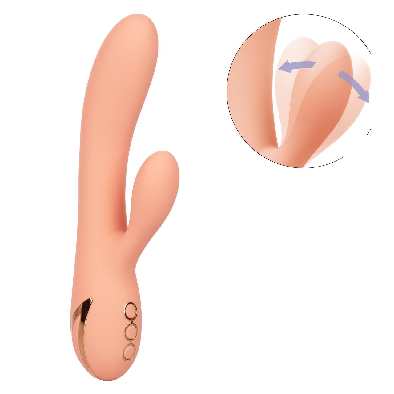 California Dreaming Monterey Magic Silicone Rechargeable Rabbit Vibrator - Buy At Luxury Toy X - Free 3-Day Shipping