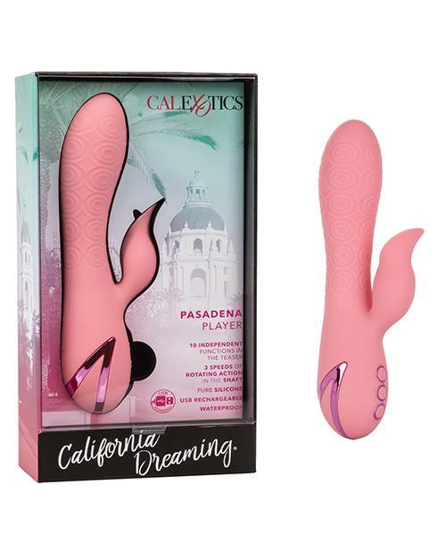 California Dreaming Pasadena Player Rechargeable Rotating Silicone Vibrator - Buy At Luxury Toy X - Free 3-Day Shipping