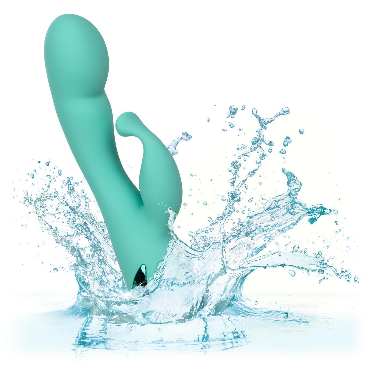 California Dreaming Tahoe Temptation Silicone Rechargeable Rabbit Vibrator - Buy At Luxury Toy X - Free 3-Day Shipping