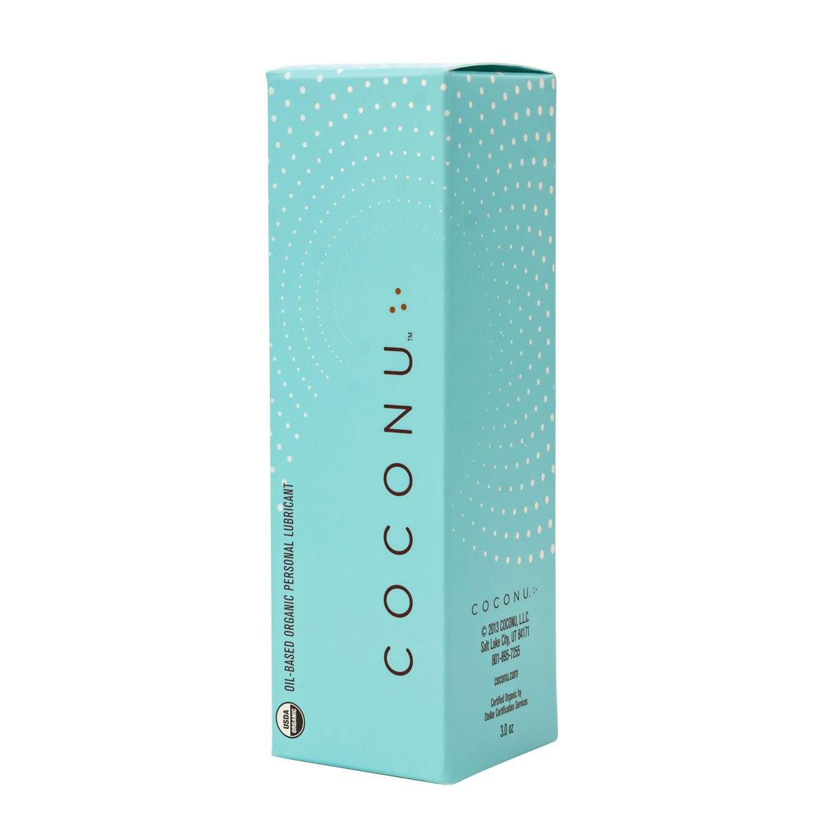 Coconu Oil-Based Organic Lubricant 3oz - Buy At Luxury Toy X - Free 3-Day Shipping