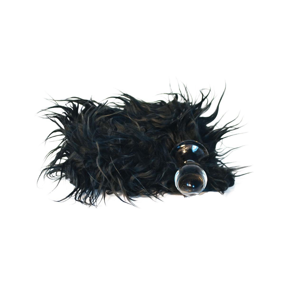 Crystal Delights Minx Tail Plug Mongolian Black - Buy At Luxury Toy X - Free 3-Day Shipping