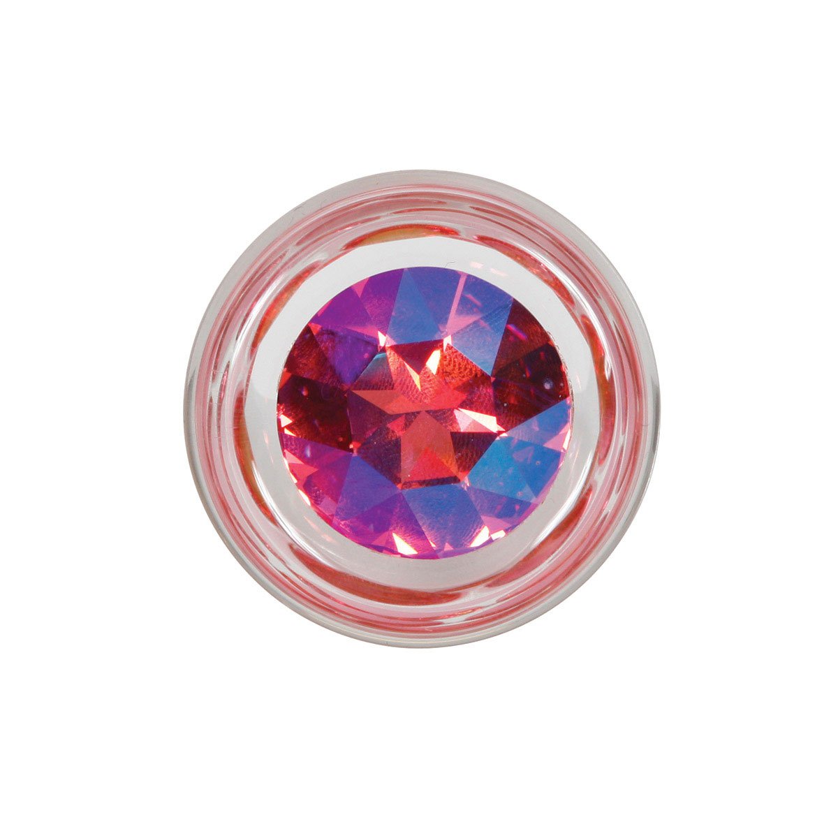 Crystal Delights Pineapple Delight Plug Pink Crystal - Buy At Luxury Toy X - Free 3-Day Shipping