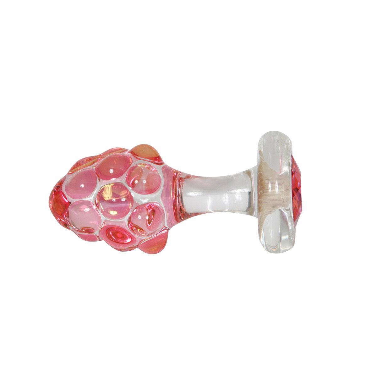 Crystal Delights Pineapple Delight Plug Pink Crystal - Buy At Luxury Toy X - Free 3-Day Shipping