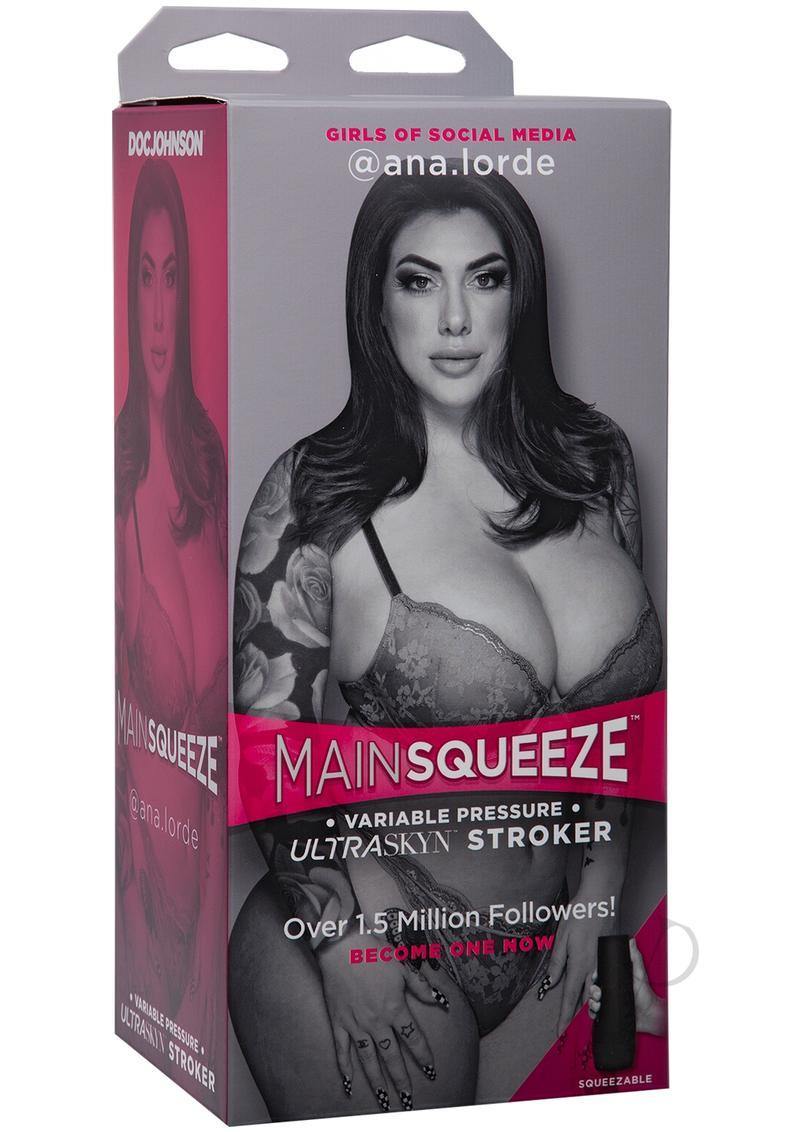 Doc Johnson Main Squeeze Gosm Ana.lorde Pussy - Buy At Luxury Toy X - Free 3-Day Shipping