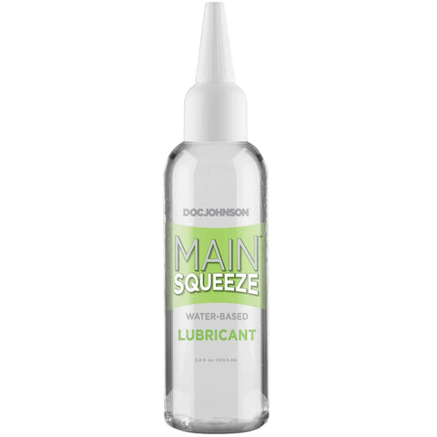 Doc Johnson Main Squeeze Water Based Lube 3.4Oz
