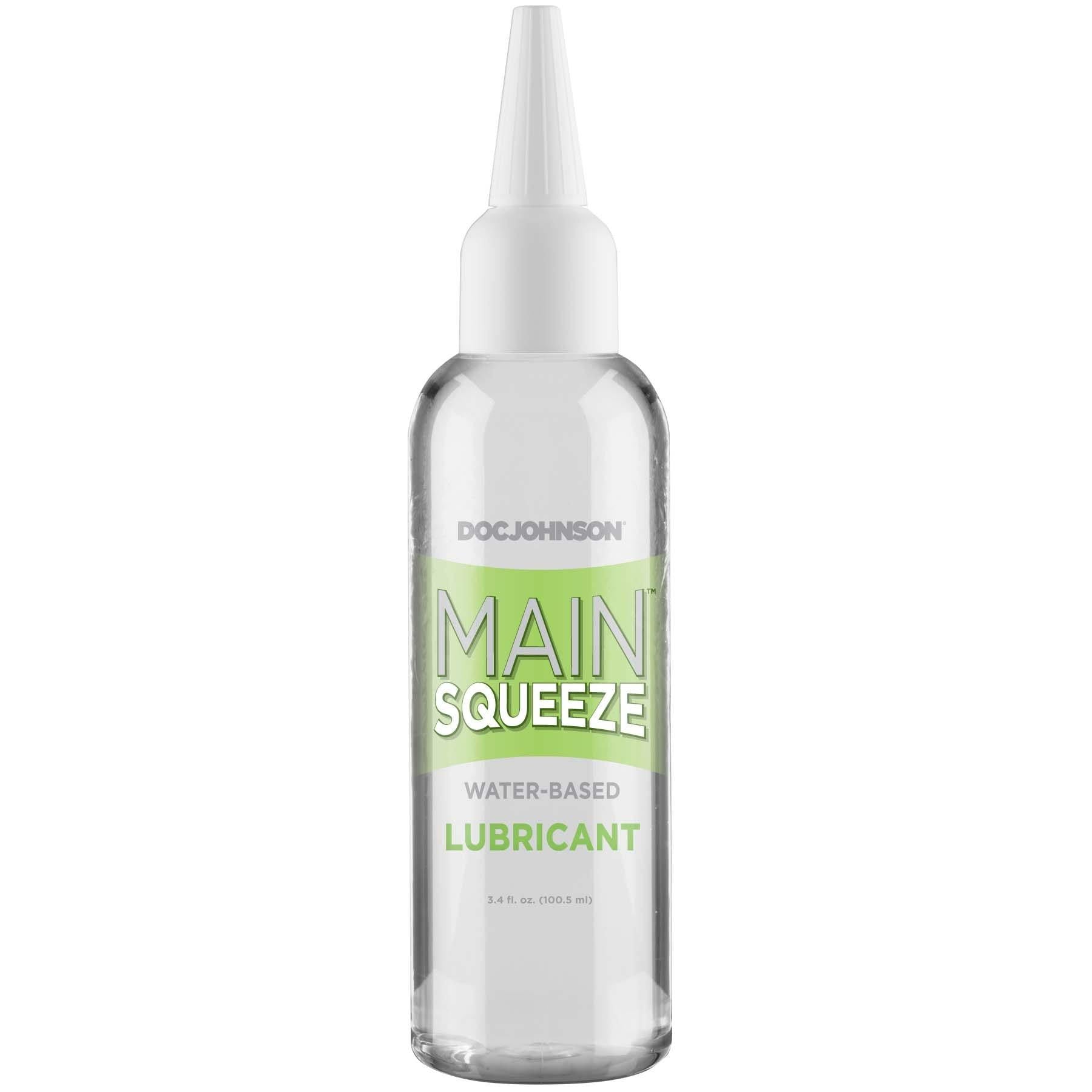 Doc Johnson Main Squeeze Water Based Lube 3.4Oz - Buy At Luxury Toy X - Free 3-Day Shipping