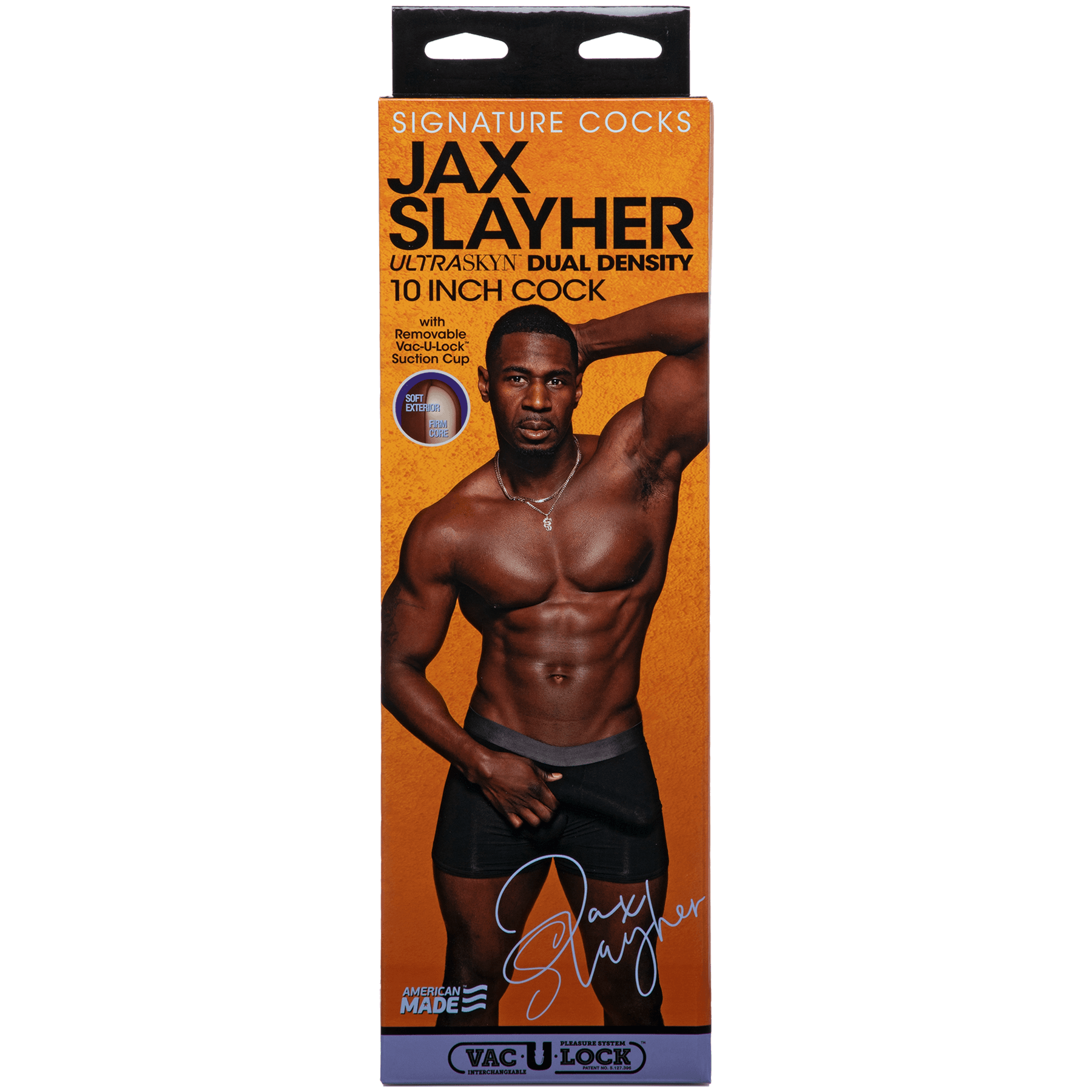 Doc Johnson Signature Cock Jax Slayher 10in Cock - Buy At Luxury Toy X - Free 3-Day Shipping
