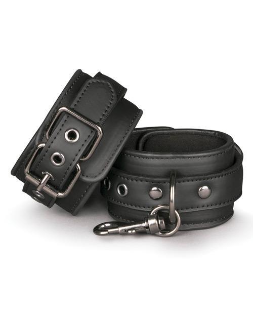 Easy Toys Faux Leather Handcuffs - Buy At Luxury Toy X - Free 3-Day Shipping