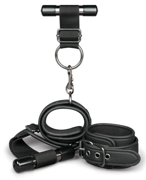 Easy Toys Faux Leather Over The Door Wrist Cuffs - Buy At Luxury Toy X - Free 3-Day Shipping