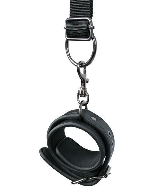 Easy Toys Faux Leather Over The Door Wrist Cuffs - Buy At Luxury Toy X - Free 3-Day Shipping