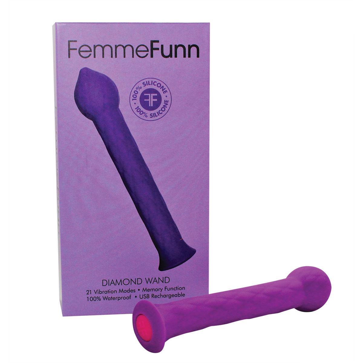 Femme Funn Diamond Wand - Buy At Luxury Toy X - Free 3-Day Shipping