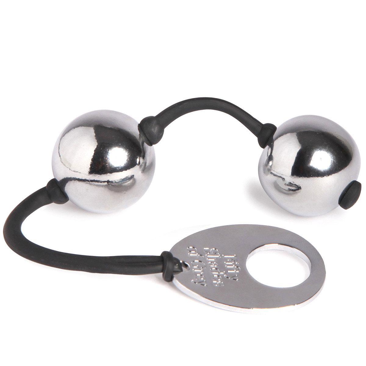 Fifty Shades Inner Goddess Silver Metal Pleasure Balls - Buy At Luxury Toy X - Free 3-Day Shipping