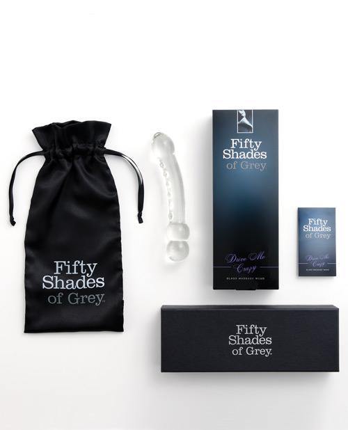 Fifty Shades Of Grey Drive Me Crazy Glass Massage Wand - Buy At Luxury Toy X - Free 3-Day Shipping