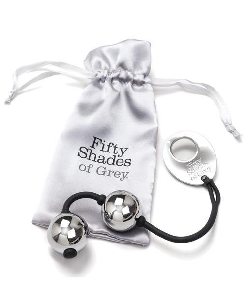 Fifty Shades Of Grey Inner Goddess Silver Metal Pleasure Balls - Buy At Luxury Toy X - Free 3-Day Shipping