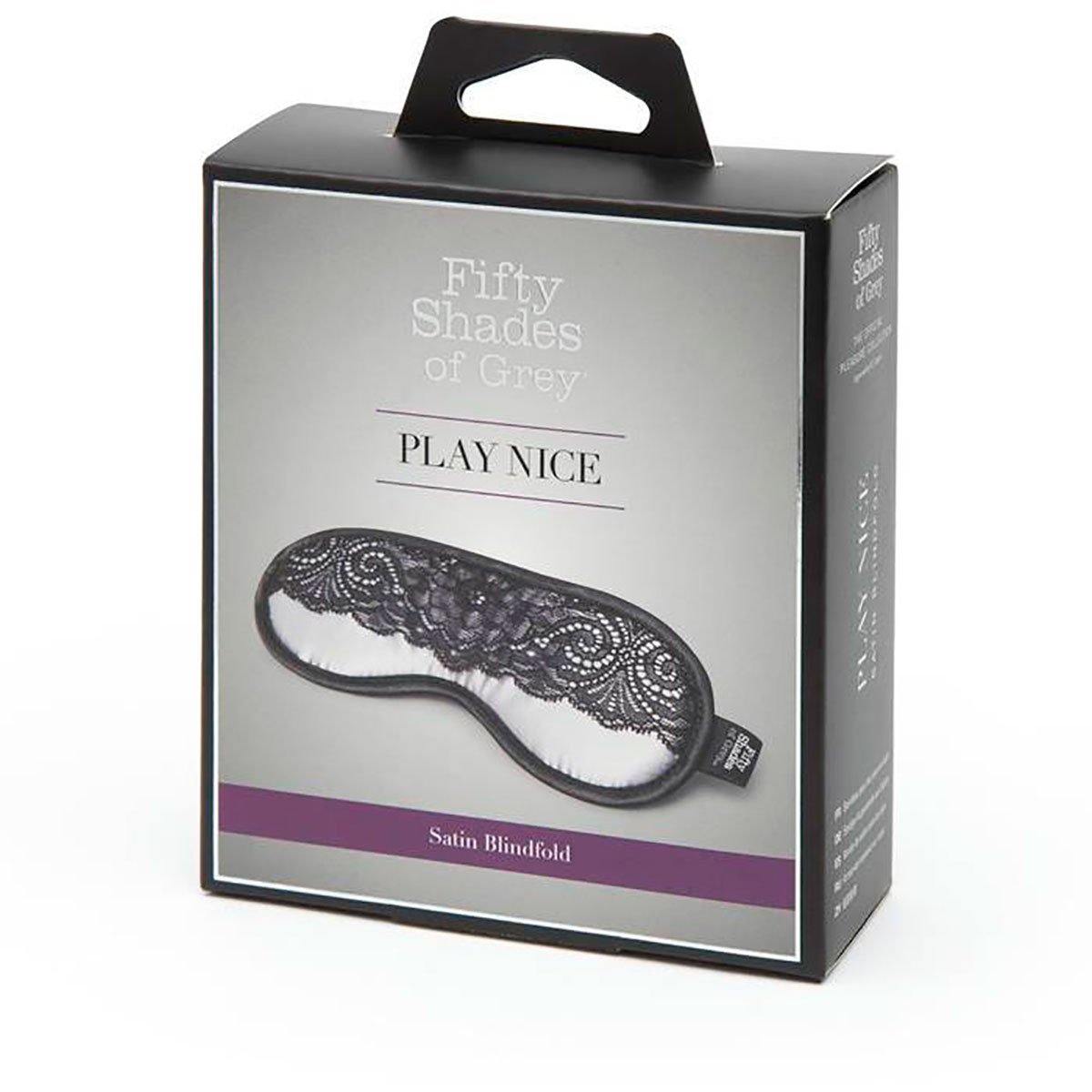 Fifty Shades - Play Nice Satin Blindfold - Buy At Luxury Toy X - Free 3-Day Shipping