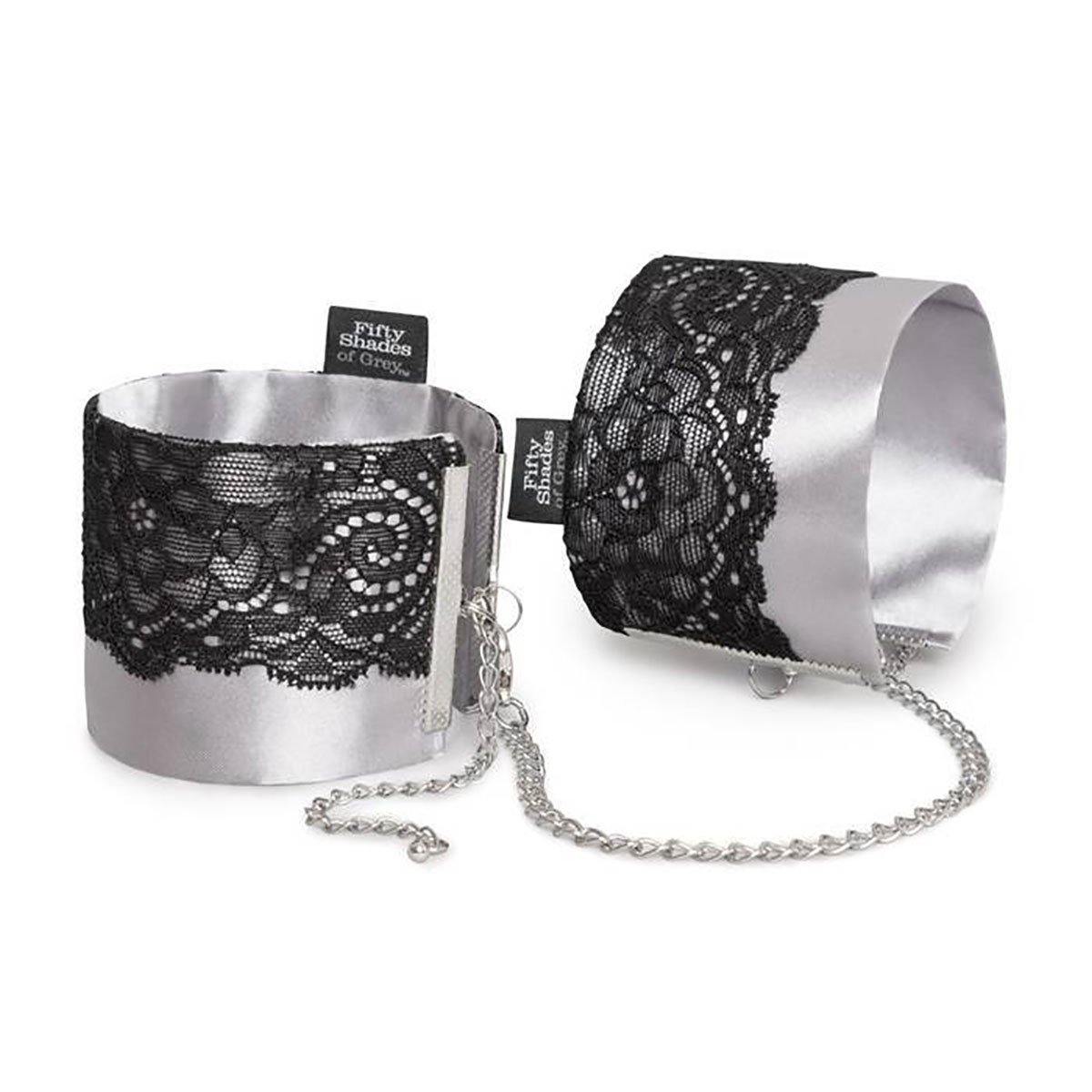 Fifty Shades - Play Nice Satin Wrist Cuff - Buy At Luxury Toy X - Free 3-Day Shipping