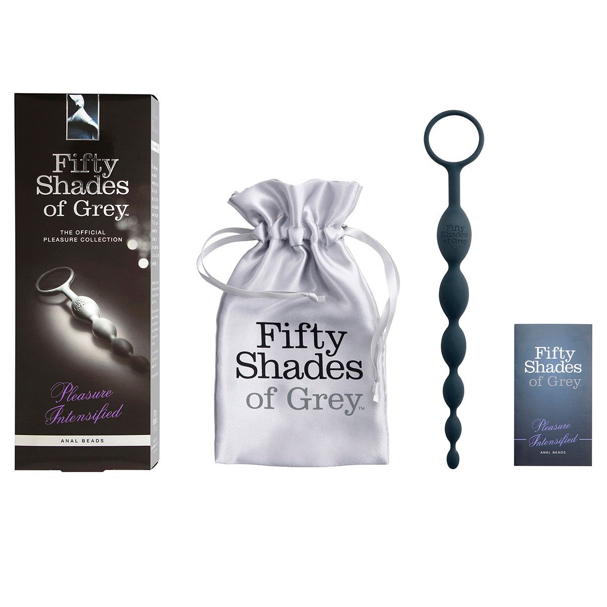 Fifty Shades Pleasure Intensified Anal Beads - Buy At Luxury Toy X - Free 3-Day Shipping