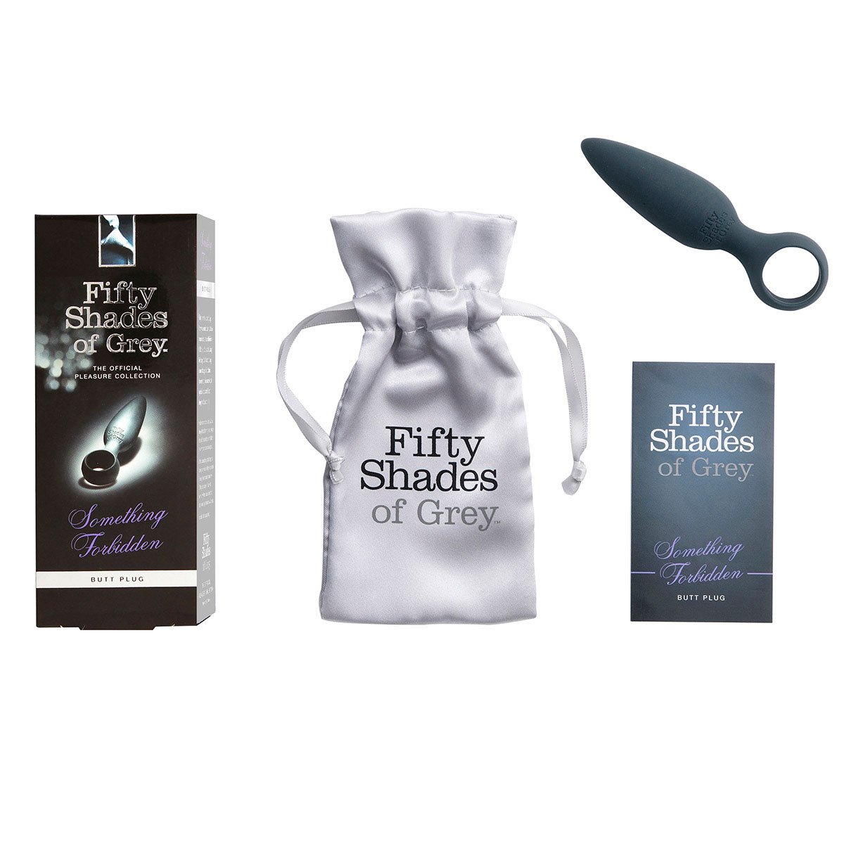 Fifty Shades Something Forbidden Butt Plug - Buy At Luxury Toy X - Free 3-Day Shipping
