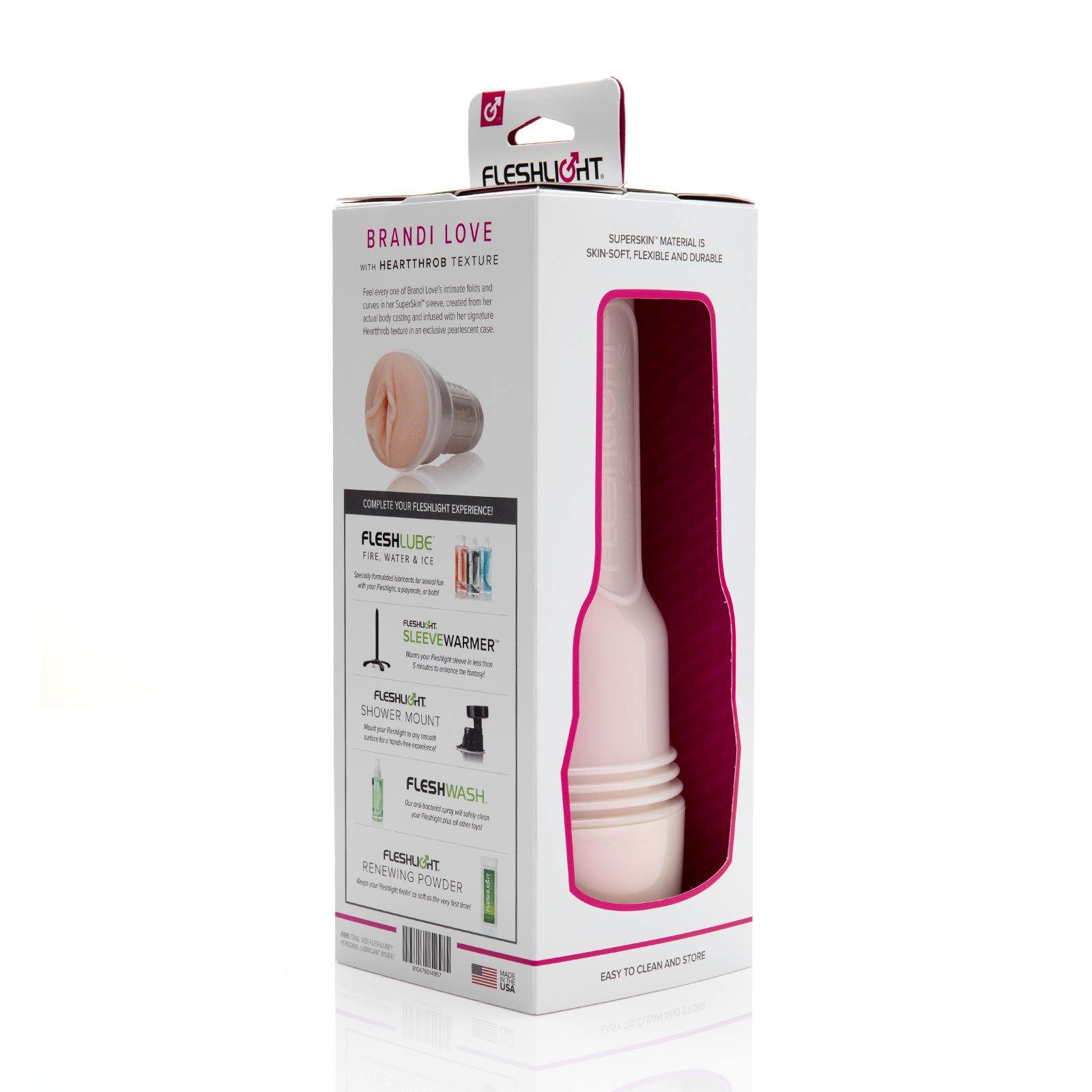 Fleshlight Girls Brandi Love Heartthrob - Buy At Luxury Toy X - Free 3-Day Shipping