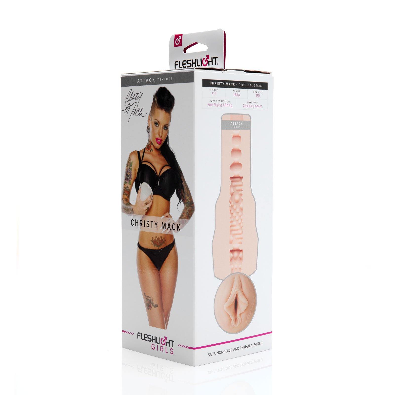 Fleshlight Girls Christy Mack Attack - Buy At Luxury Toy X - Free 3-Day Shipping