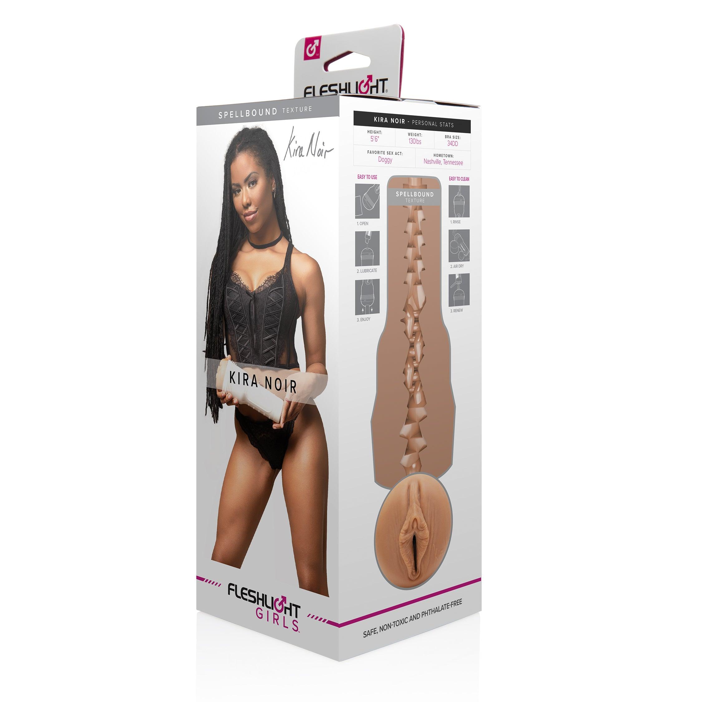 Fleshlight Girls Kira Noir - Buy At Luxury Toy X - Free 3-Day Shipping