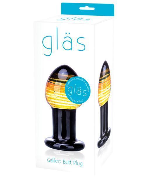 Glas Galileo 3.5 in. Glass Butt Plug Advanced Bulbous Anal Toy Glas Galileo 3.5 in. Glass Butt Plug Advanced Bulbous Anal Toy