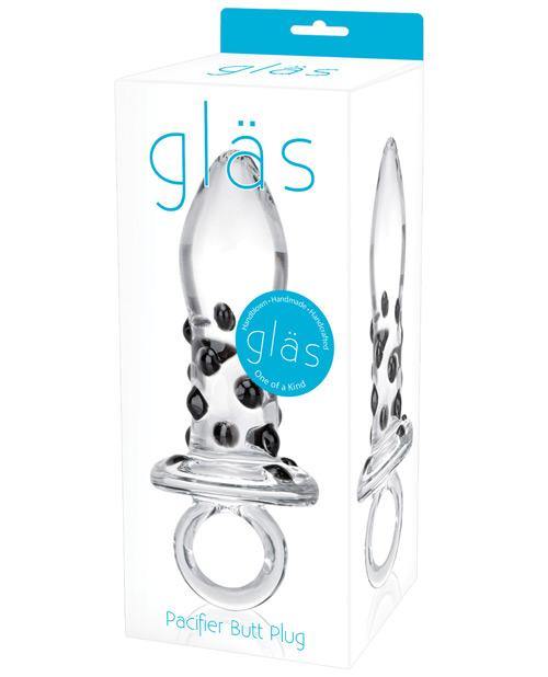 Glas Pacifier Glass Butt Plug - Buy At Luxury Toy X - Free 3-Day Shipping