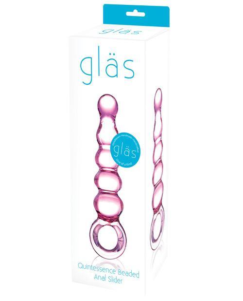Glas Quintessence Beaded Glass Anal Slider - Buy At Luxury Toy X - Free 3-Day Shipping
