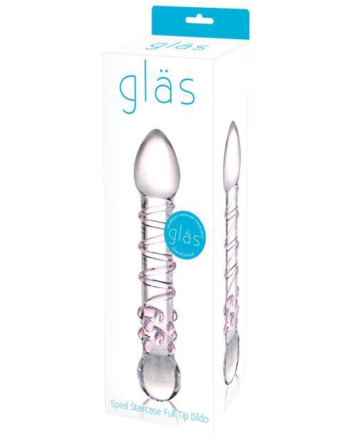 Glas Spiral Staircase Full Tip Glass Dildo - Buy At Luxury Toy X - Free 3-Day Shipping