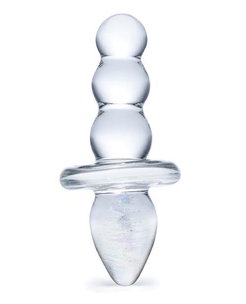 Glas Titus Beaded Glass Butt Plug - Buy At Luxury Toy X - Free 3-Day Shipping