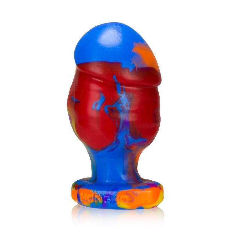 Honcho Silicone Anal Plug Rainbow - Buy At Luxury Toy X - Free 3-Day Shipping
