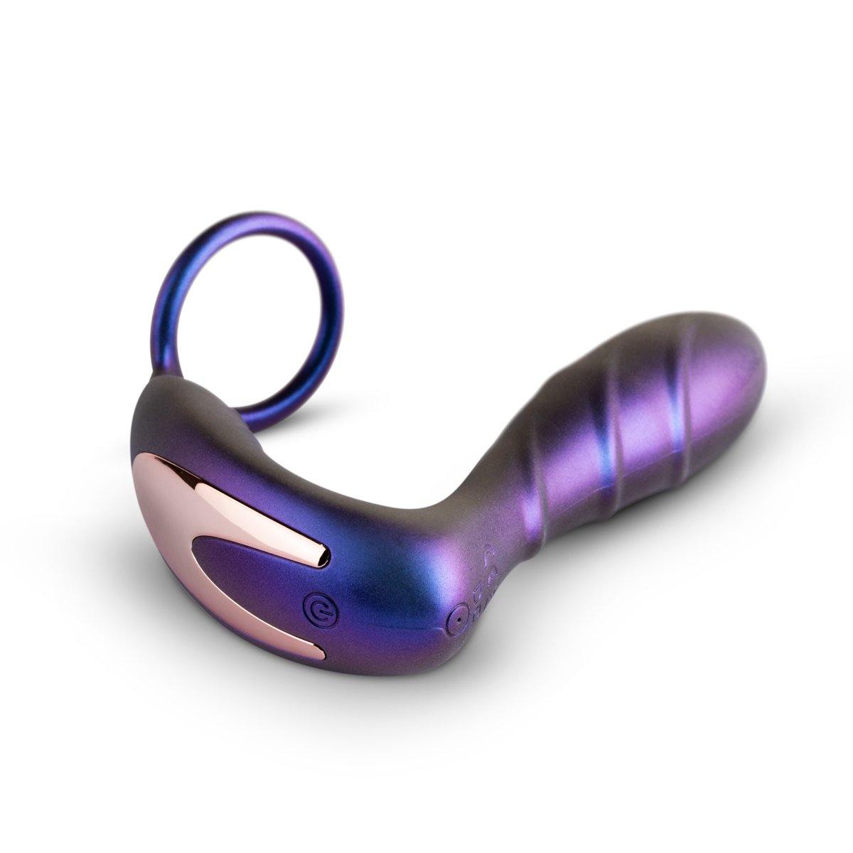 Hueman Black Hole Anal Vibrator With Penis Ring - Buy At Luxury Toy X - Free 3-Day Shipping