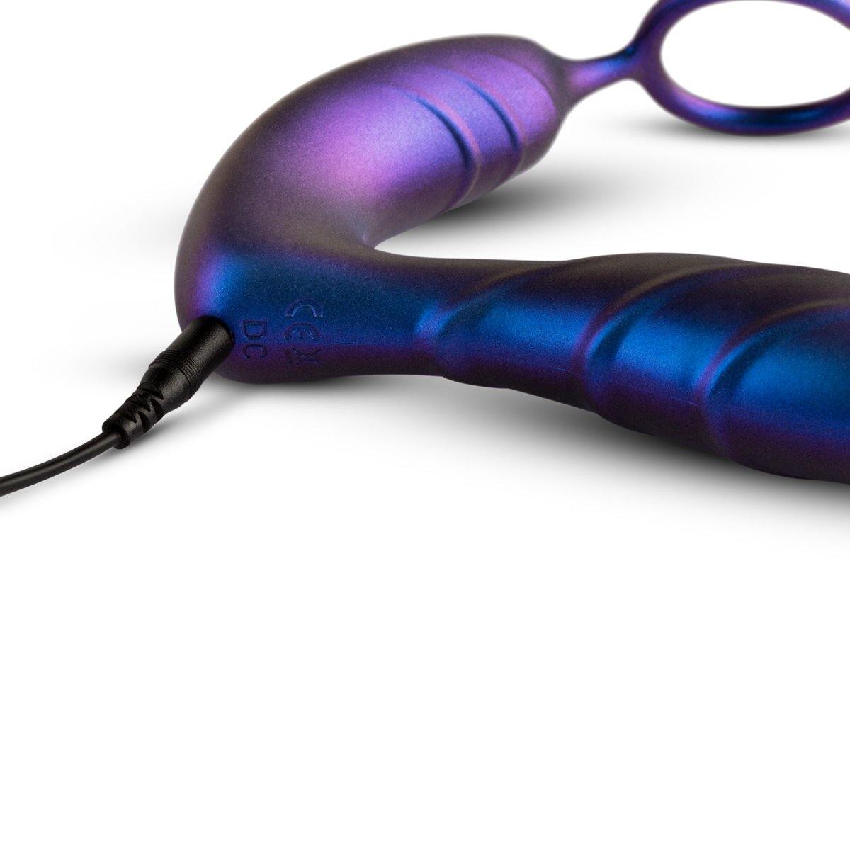 Hueman Black Hole Anal Vibrator With Penis Ring - Buy At Luxury Toy X - Free 3-Day Shipping
