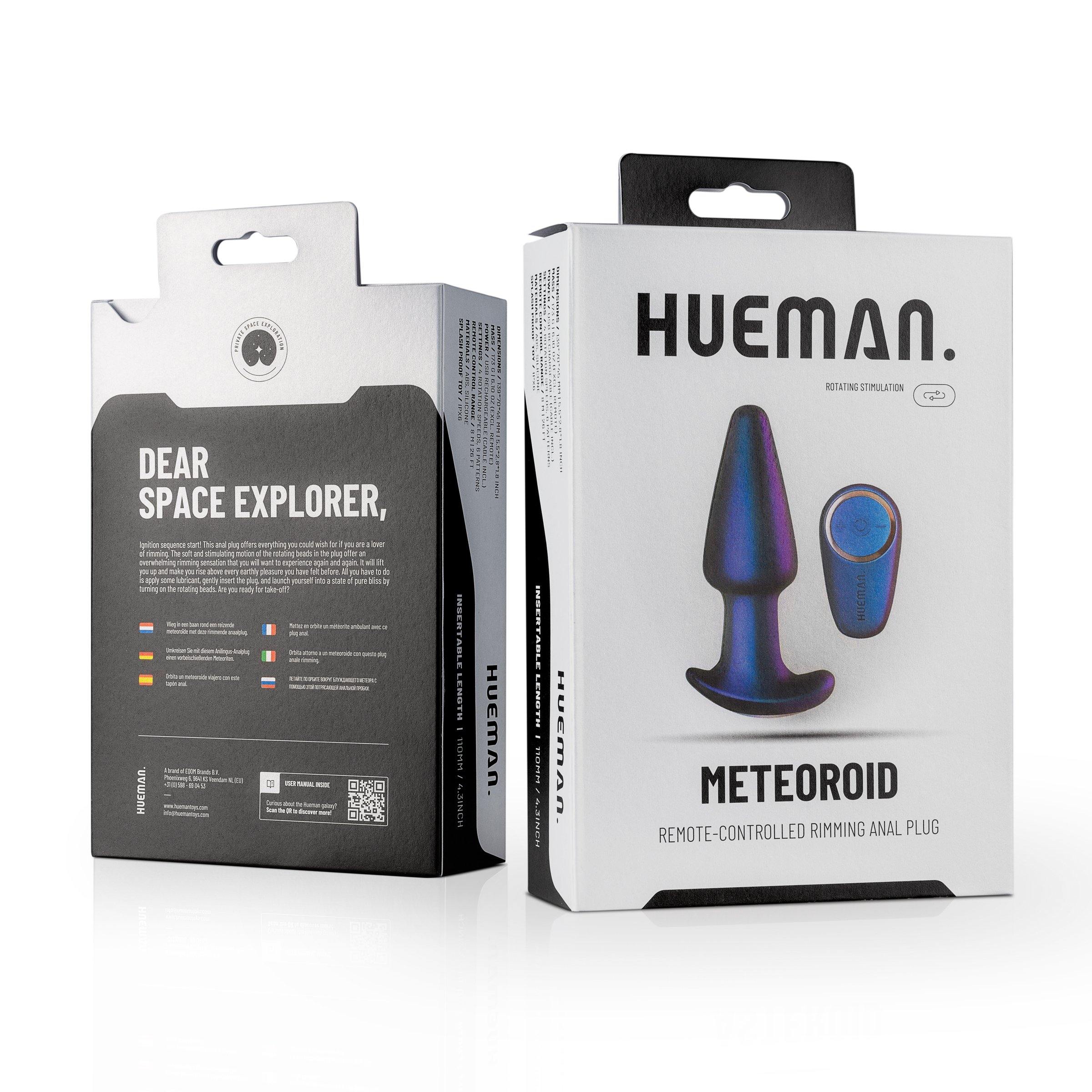 Hueman Meteoroid Rimming Anal Plug - Buy At Luxury Toy X - Free 3-Day Shipping