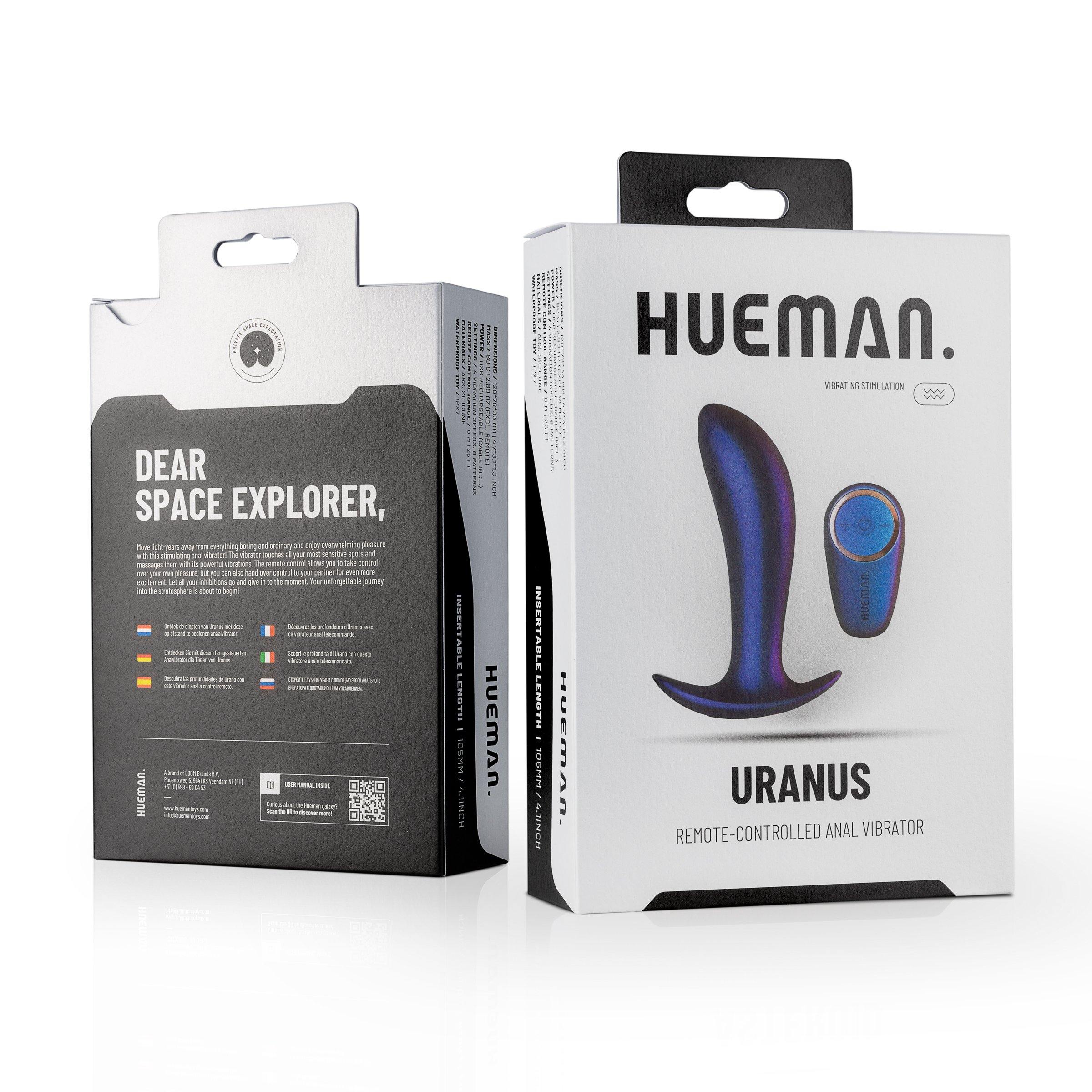 Hueman Uranus Anal Vibrator - Buy At Luxury Toy X - Free 3-Day Shipping