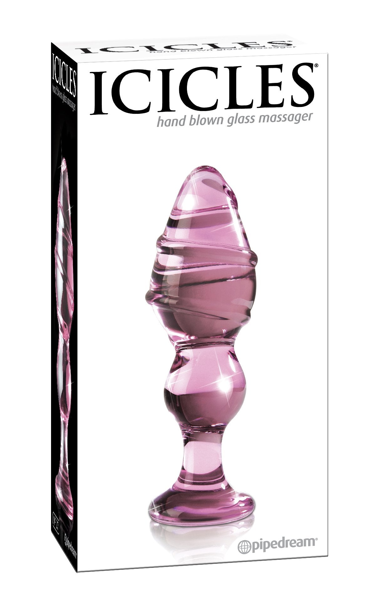 Icicles 27 Hand Blown Glass Anal Plug - Buy At Luxury Toy X - Free 3-Day Shipping