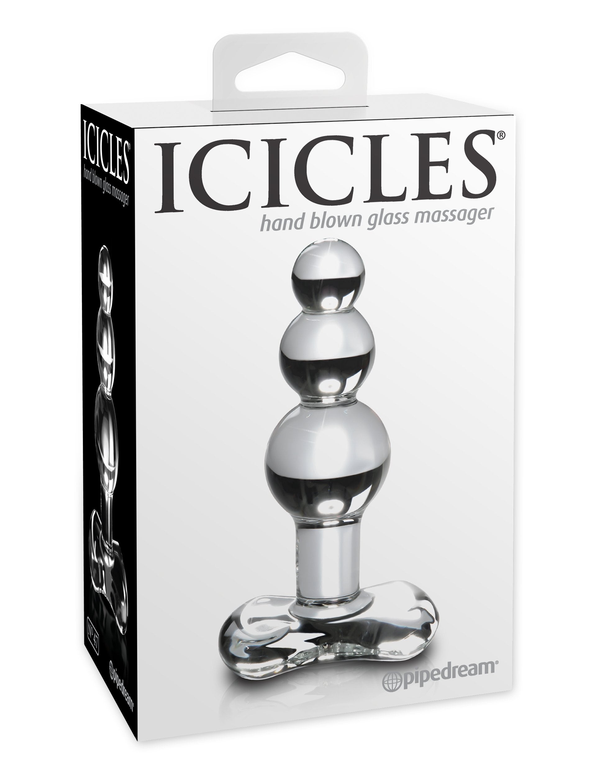 Icicles 47 Hand Blown Glass Anal Plug - Buy At Luxury Toy X - Free 3-Day Shipping