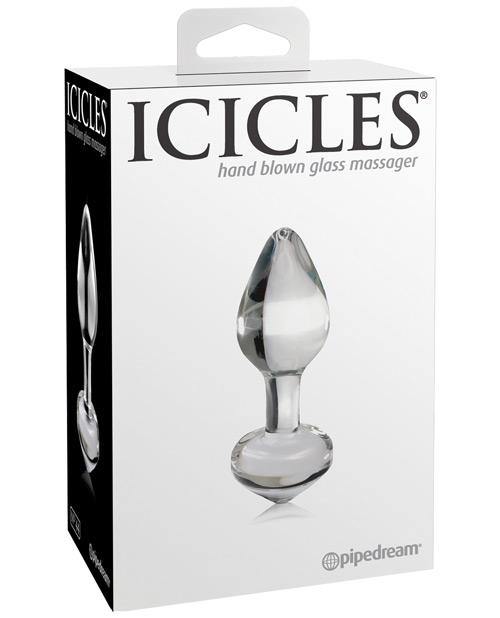 Icicles No. 44 Hand Blown Glass Butt Plug - Buy At Luxury Toy X - Free 3-Day Shipping