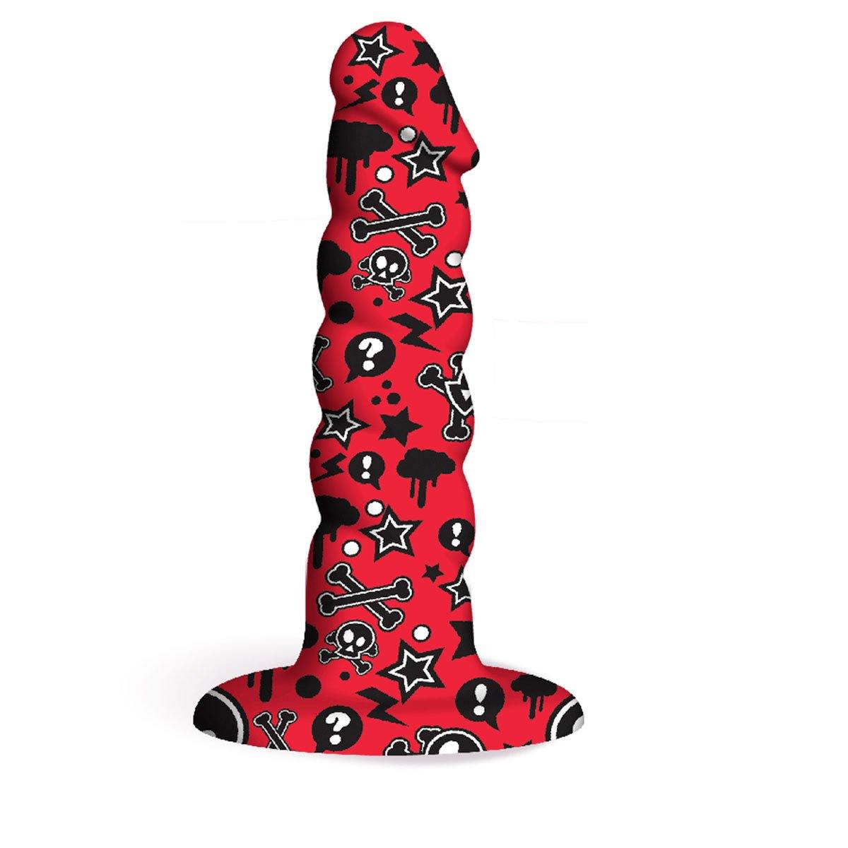 Icon Brands Collage Goth Girl Twisted Silicone Dil - Buy At Luxury Toy X - Free 3-Day Shipping