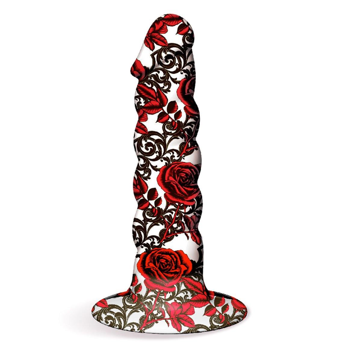 Icon Brands Collage Iron Rose Twisted Silicone Dil - Buy At Luxury Toy X - Free 3-Day Shipping