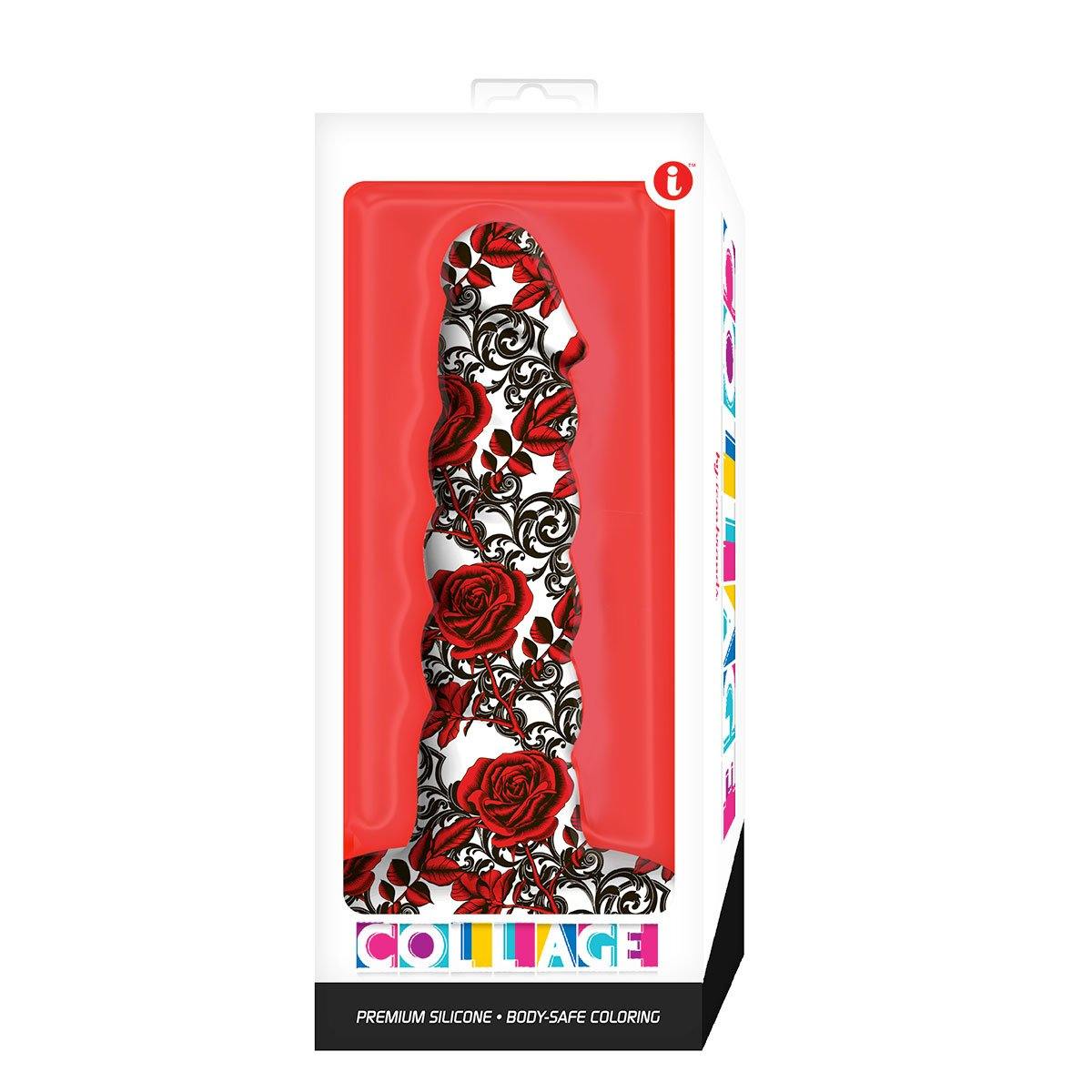 Icon Brands Collage Iron Rose Twisted Silicone Dil - Buy At Luxury Toy X - Free 3-Day Shipping