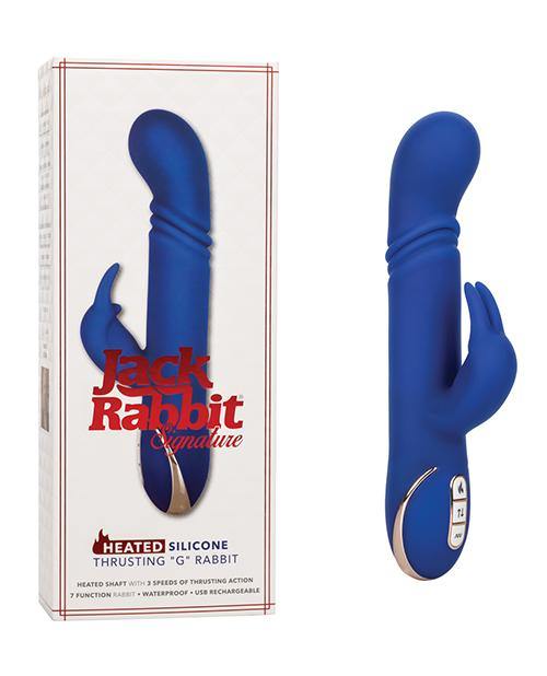 Jack Rabbit Signature Heated Silicone Thrusting G Rabbit - Buy At Luxury Toy X - Free 3-Day Shipping